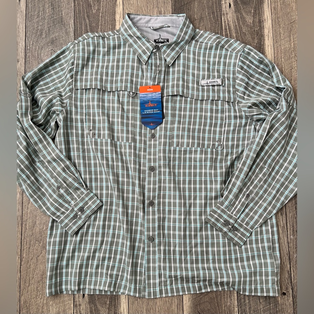 New Long Sleeve Habit Shirt-Men’s XL